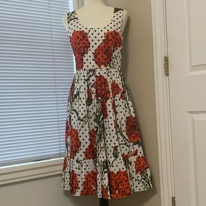 Dolce & Gabbana Floral Print Midi Dress